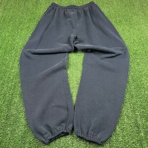 Vintage Russell Athletic Jogger Sweatpants Men's 2XL Navy Blue Baggy 50/50 Y2K